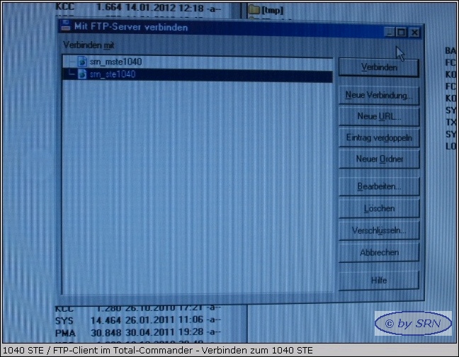 FTP-Client verbinden